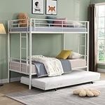 HAUSHECK Twin Bunk Beds with Trundl