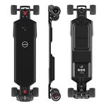 maxfind Belt Motors Electric Skateboards for Adults 25 Miles Range 28 Mph Top Speed Fast-swap Battery 38 Inch (FF Belt) Black