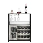 GAOMON Wine Bar Cabinet with Remova
