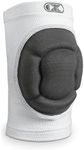Cliff Keen Impact Bubble Wrestling Knee Pad (White/Charcoal)