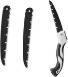 FJLYZL Folding Saw,Pruning Hand Saw with Wood,Metal and PVC Blade,Hand Folding Saw Camping Wood Tree Saw,11 Inch Folding Saw,for Garden,Camping or Other Outdoor Activities