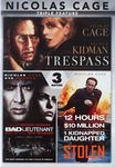 Nicolas Cage Triple Feature