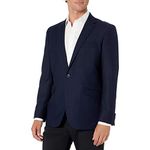 Kenneth Cole Reaction Men's 11520541 Suit Jacket, Navy, 46 Long