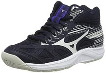 Mizuno Stealth Star Mid Jr Handball Shoe, SkyCaptain/NCloud/VBlue, 6 UK