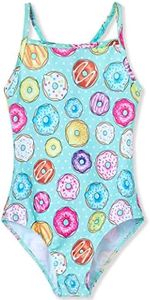 Leotards for Girls Gymnastics 2t 3t 4t Kids Children Biketard Sparkles 3/4 Long Sleeve Donut Dance Bodysuits Green