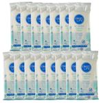 (Set/15) No Rinse Body Wipes - Caregiver Bathing Cloths 120 Wipes Total