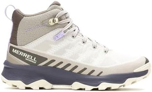 Merrell Women's Speed Eco Mid Waterproof Hiking Boot, Dove, 8 M US