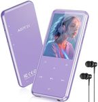 AGPTEK Purple MP3 Player with Bluet