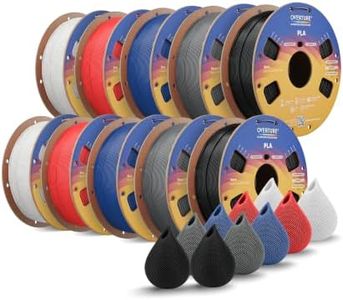 OVERTURE 10KG Bundle High Speed PLA Filament 1.75mm, 3D Printer Filament