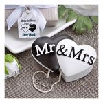 Fashioncraft Mr. And Mrs. Interlocking Hearts Trinket Box Favours