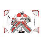 Snipers Edge Hockey - Ultimate Goalie Shooter Tutor - Fits Inside Goal - Long Lasting Durability with Its Impact Resistant Vinyl