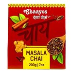 Chaayos Masala Tea - Premium Chai Patti With 100% Natural Spices - 1Kg [500 Cups] | Masala Chai Patti | Chai Masala | Assam Tea - Loose Leaves