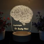 SHAYONA Personalized Night Light for Neurologist - Medical Student Gift - Science Lovers & Gifts - Psychology Student Graduation Gift - Doctor Gift