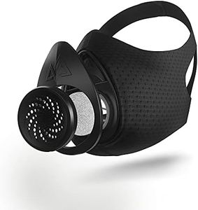 TRAININGMASK Black Tactical for Particulate Filtration with 10 Filters Included