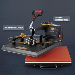 CREWORKS 8-in-1 Heat Press Machine, 38x38cm – Multifunctional Sublimation