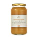 Earthbreath Wildflower Raw Honey – 1.4 kg – Unpasteurised, Unfiltered – Pure Raw Wildflower Honey From Single Apiary – Natural Sweetener for Cooking, Tea, Juice, Drinks, Food