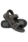 Mountain Warehouse Z4 Mens Sandal - Lightweight, Summer, Outdoor Jet Black Mens Shoe Size 10 US