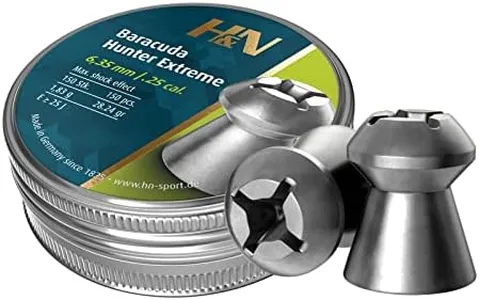 H&N Sport Baracuda Hunter Extreme Pellets.25 Cal, 28.24 Grains, Hollowpoint, 150 Count. (New Version.)