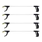 DIVCHI Litter Picker 4Pack 30-Inch Grabbing Tool with Magnetic Pick-Up Tip, Extended Reach, Comfortable Handle, and Multi-Purpose Aid for Elderly & Disabled, Ideal for Picking Up Trash, Weeds,Leaves