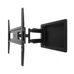 Kanto R300 Recessed In-Wall Full Motion Articulating TV Mount for 32-inch to 55-inch TVs | Ultra Low Profile | Swivel and Tilt Capable | Cable Management for Clean Setup | Black