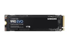 Samsung 990 EVO SSD 1TB, PCIe 5.0 x2 M.2 2280, Speeds Up-to 5,000MB/s, Upgrade Storage for PC/Laptops, HMB Technology and Intelligent Turbowrite MZ-V9E1T0BW, Black