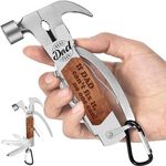 Multitool Dad Christmas Gifts Presents, Birthday Gifts for Men Father Who Have Everything, 14 in 1 Multi Tool Mini Hammer Cool Gadgets with Pliers Screwdrivers Bottle Opener for DIY Outdoor Camping