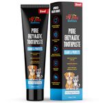 Vet Strength Pure Enzymatic Dog & Cat Toothpaste | 100g Beef Flavour | Enzyme Pet Toothpaste for Tartar Removal, Bad Breath, Teeth Cleaning | Safe for Puppies & Kittens