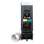 Eaton Type BR 15-Amp 1-Pole Dual Function AFCI/GFCI Circuit Breaker