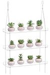 HBlife 3-Tier Clear Acrylic Hanging
