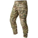 G3 Combat Pant, Men's Military Tactical Camouflage Clothing, Multi-Pocket Rip-Stop Hunting Hiking Paintball, Camouflage V2, 40W x 30L