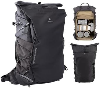 PGYTECH OnePro Ultralight Camera Backpack, Expandable Camera Bag 30L for Photographers, Outdoor Travel Bag with Dividers and 16" Laptop Sleeve, Compatible with DSLR/Drones/Mirrorless (Space Black)