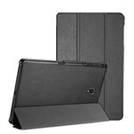 ProCase Cover for Galaxy Tab A 10.5 Case (SM-T590 / T595 / T597), Slim Light Smart Cover Stand Hard Shell Support Auto Sleep Wake for Galaxy Tab A 10.5 Inch 2018 -Black