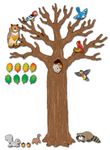 Big Tree With Animals Bulletin Board Set