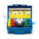 Taylor Technologies K-1005 Pool Test Kit, Residential Trouble-Shooter Pool & Spa Alkalinty/Bromine & Chlorine