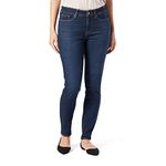 Signature by Levi Strauss & Co. Gold Label Women's Totally Shaping Skinny Jeans (Standard and Plus), (New) Walnut Grove, 14