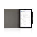 HUION Note E Digital Notebook with Battery-Free Magnetic Pen, 8.4" Notepad for Meeting, Anti-Glare Screen, Bluetooth 6+128GB Writing Tablet with Folio Cover for Drawing Reading Sketching Study