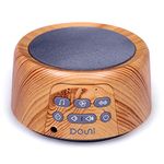 Douni Sleep Sound Machine - White Noise Machine with 27 Non-Looping Soothing Sounds for Sleeping & Relaxation, 3 Timer Settings,Sleep Therapy for Kid, Adult, Home,Office,Nursery Room,Travel.Wood Grain