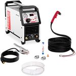 Welbach Plasma Cutter Digital Menu Pilot Arc Welding Machine Metal Cutter Plasma Torch Metalworking Welding Equipment PROLOX 40 (Duty Cycle 60%, Trafimet Ergocut S 45 Cutting Torch, 2- & 4-Stroke)