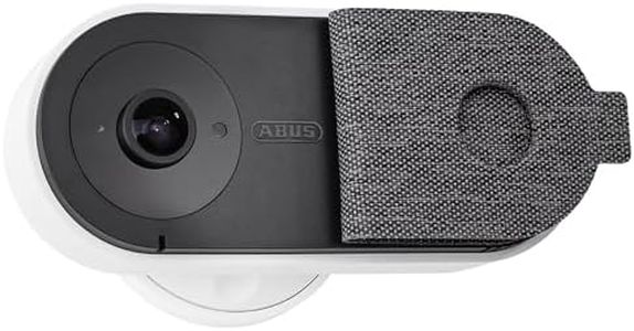 ABUS PPIC31020 WLAN Privacy Indoor Camera with Privacy Mode, 180 Degree Viewing Angle and Motion Detection - Stering via App - 91237