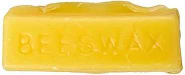 100 Percent Organic Hand Poured Beeswax Premium Quality, Cosmetic Grade and Triple Filtered 5 oz