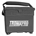 Tronixpro Beach Seat Box, Black, Fishing tackle box