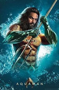 Trends International DC Comics Movie - Aquaman - Trident Wall Poster, 22.375" x 34", Premium Unframed Version