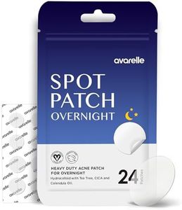 AVARELLE Spot Pimple Patches for Face | ZitOut Good Night Acne Patches | FSA HSA Acne Treatment Hydrocolloid Acne Patches | Hydrocolloid Bandages for Acne with Tea Tree Oil | Acne Spot Treatment