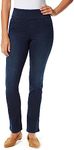 Gloria Vanderbilt Women's Amanda Pull On High Rise Jean, Kansas, 18 Regular