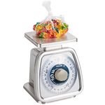 Taylor TS50 Heavy-Duty Mechanical SS Food Scale, 50 lb x 4 oz. Rotating Dial