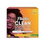 Playtex Clean Comfort Tampons Regular/Super Multipack 28ct