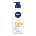 NIVEA Q10+ Firming Body Lotion | With 2 antioxidants : Q10 coenzyme + Vitamin C for healthy looking skin | Quick Absorbing | Firmer Feeling Skin in 10 Days | For Dry to Very Dry Skin