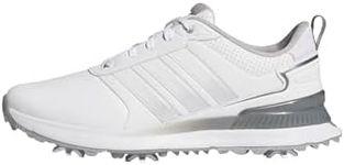 adidas Men's R2C 26 Golf Shoes, FTWR White/Silver met./Grey Four, 10 UK