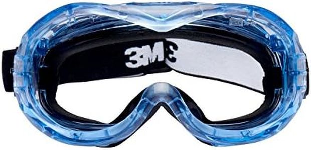 3M™ Fahrenheit™ Occhiali a mascherina, ventilazione indiretta + bordo in spugna, lente trasparente in PC (DX), banda in nylon 71360-00014M