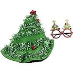 Juvale 2 Pcs Set Christmas Tree Hat
